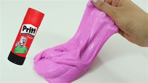 Easy Slime With Glue Stick How To Make Glue Stick Slime With Borax