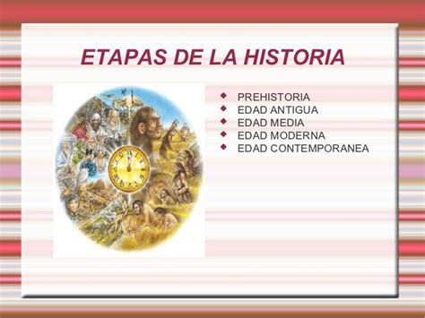Etapas De La Historia
