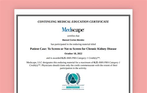 Medical Education Platforms With 1000 Free Certificates And Cme Credit