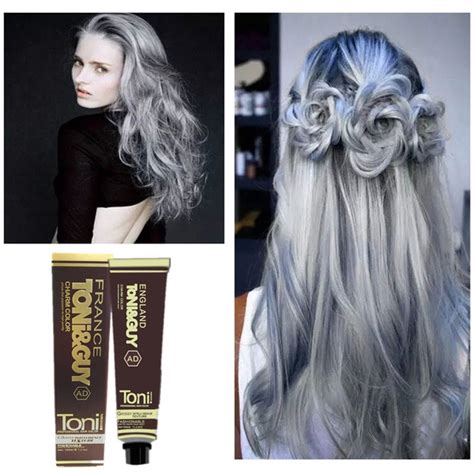 New Silver Grey Hair Color Cream Super Hair Dye Non Toxic Personalized