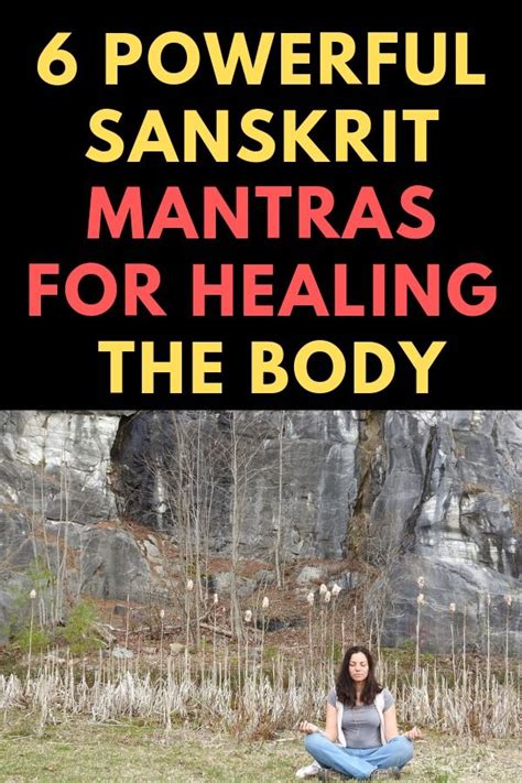 Powerful Sanskrit Mantras For Healing The Body Sanskrit Mantra