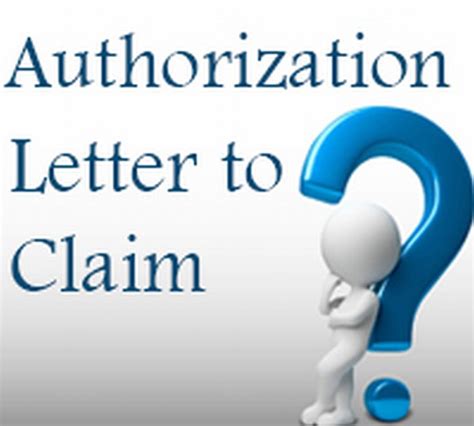 Available for pc, ios and android. Authorization Letter to Claim - Free Letters