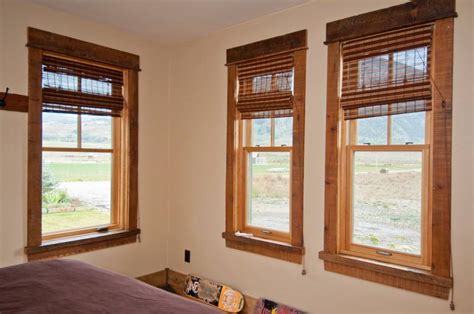 The rustic look of the trim provides the classic touch to your house. Photo #22295 - Barnwood Window Trim and Cabinets