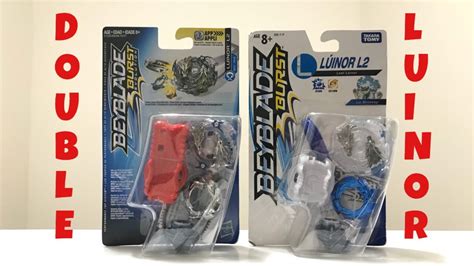 DOUBLE LUINOR L2 QR CODE Unboxing Review And Battle Beyblade