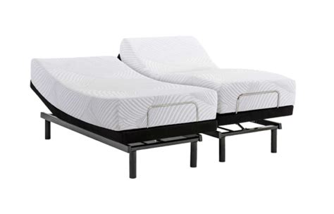 Deluxe Adjustable Bed And Memory Foam Mattress Combo Adjustable Bed
