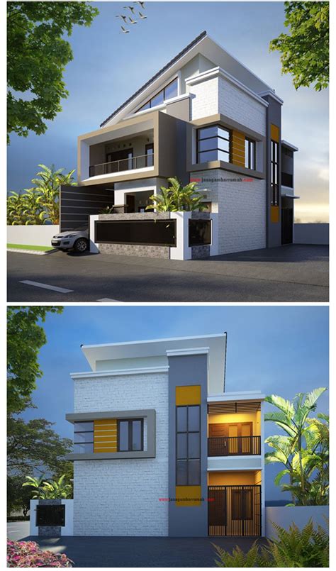 ide desain rumah minimalis hook  lantai terbaru  terlengkap