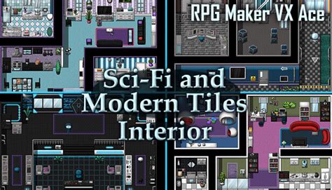 Rpg Maker Vx Ace Sci Fi And Modern Tileset Interior On Steam