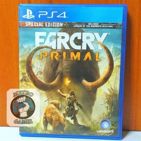 Jual Unik Far Cry Primal Ps4 Kaset Farcry Primal Playstation Ps 4 5 Cd