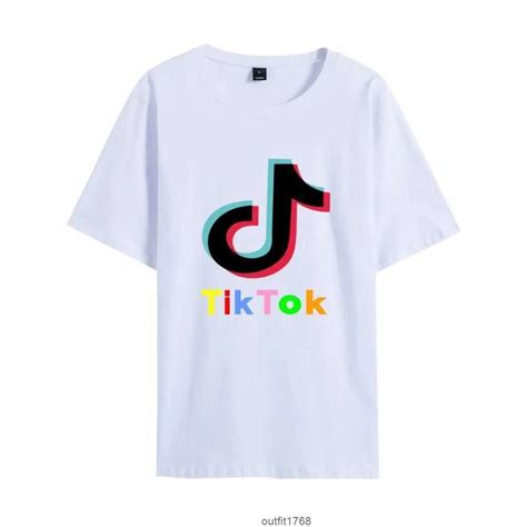 New Popular Tik Tok Tiktok Character Printing Youth Fashion Trend Loose