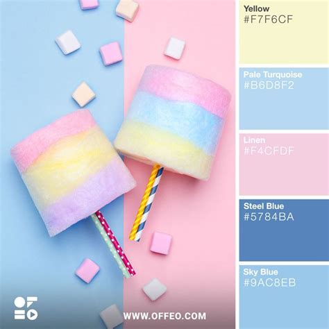 20 Soft Pastel Color Palette Color Inspirations Offeo Summer