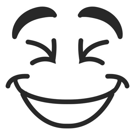 Laughing Emoticon Face Transparent Png And Svg Vector File