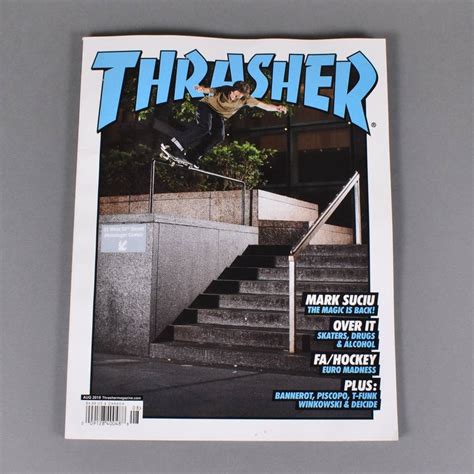 Thrasher Magazine August 2019 Issue 469 Accessories From Native