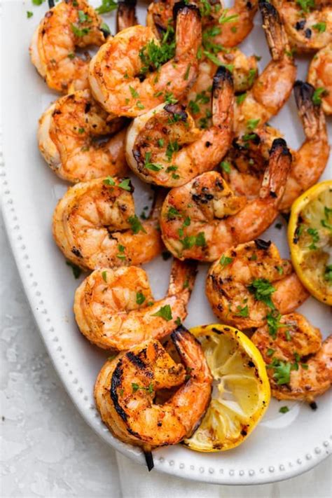 Grilled Shrimp Skewers Recipe Healthy Grilling Recipes Shrimp