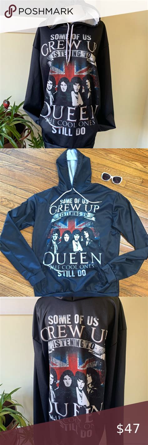 Queen Band Hoodie The Cool Ones Still Do 🤘 Band Hoodies Fashion