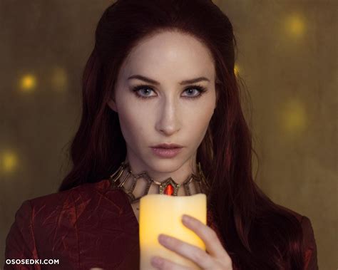 Model Bindi Smalls Bindismalls In Cosplay Melisandre From Game Of