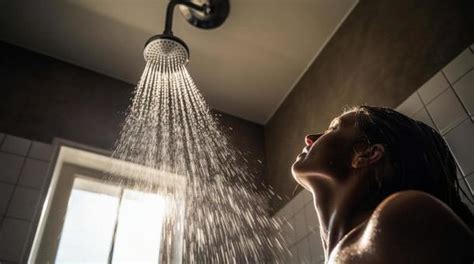 シャワーを浴びる女性の写真素材写真素材なら写真AC無料フリーダウンロードOK