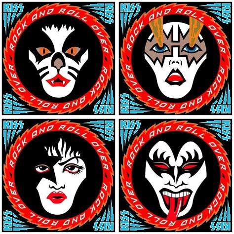 Image Result For Rock N Roll Over Kiss Kiss Artwork Kiss World Kiss