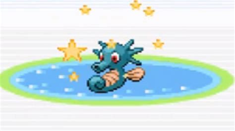 Live Shiny Horsea After 8613 Fes In Firered Youtube