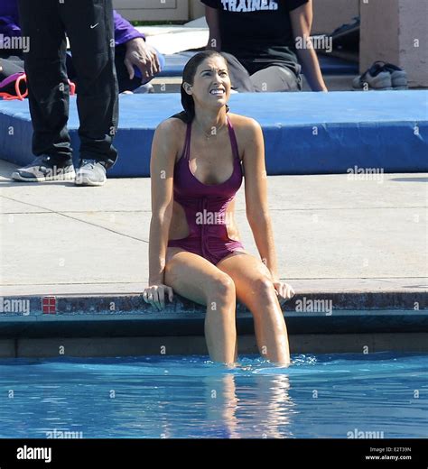 Splash Contestant Katherine Webb Shows Off Her Toned Body Sporting A