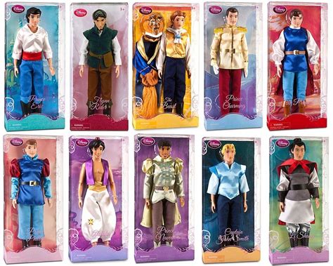 Amazonsmile Disney Store 10 Disney Princes 12 Classic Doll Toy