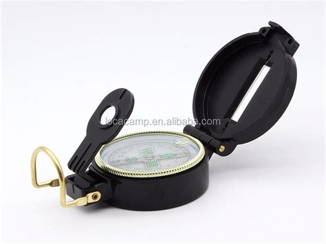Abs Liquid Filled Lensatic Military Compass Plastic Outdoor Survival
