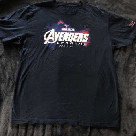 Rare Avengers Endgame Movie Release Promo T Shirt Gem