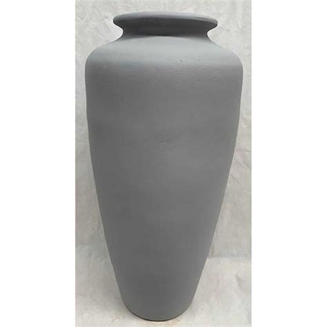 Aqua Gray Floor Vase Home Accents