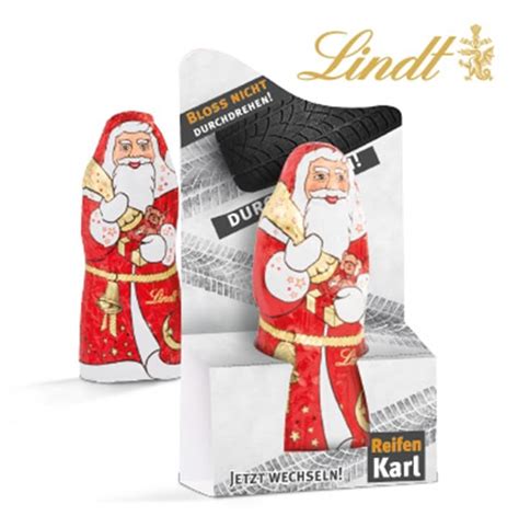 Lindt Weihnachtsmann G B Cheler Ag Werbeartikel