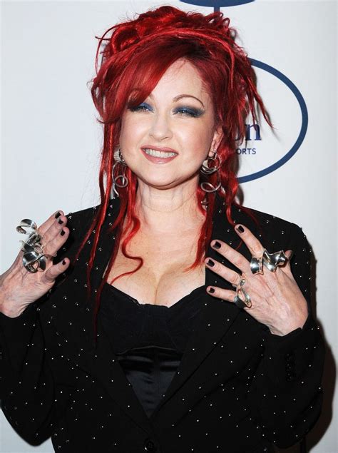 He is a teenager.' photograph: Closer Weekly | Cyndi lauper, Singer, Female singers