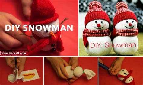 Diy This Christmas No Sew Snowman For Decoration At Home