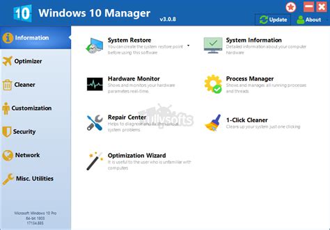 Download Windows 10 Manager 312 Full Version