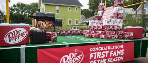 Dr Pepper Honors Die Hard First Fans With One Of A Kind Tailgate