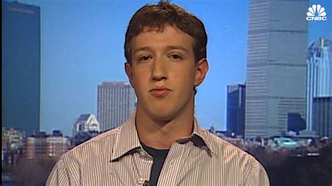 Facebook Founder Mark Zuckerbergs First Tv Interview In 2004 On Cnbc