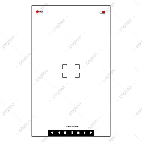 Vertical Video Vector Hd Images Vertical Mobile Video Recording Frame