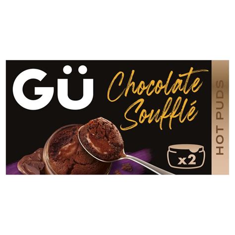 Gu Hot Puds Chocolate Souffle Dessert Ocado