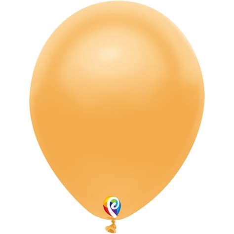 12 Inch Funsational Metallic Gold Latex Balloons 57058