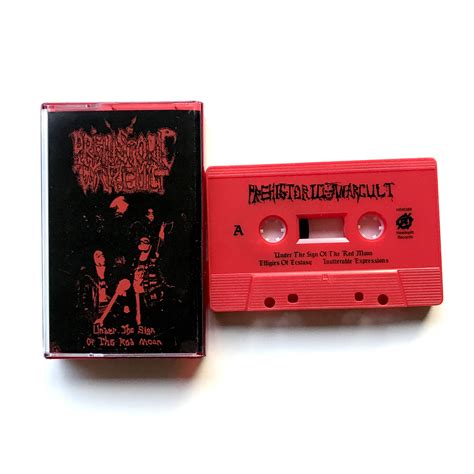 Prehistoric War Cult Under The Red Moon Cassette · Headsplit Records · Online Store Powered