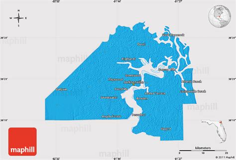 Political Map Of Duval County Cropped Outside