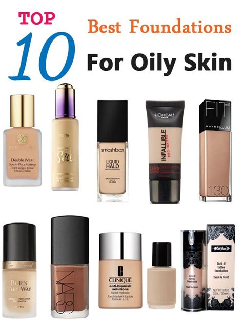 Top 10 Best Foundations For Oily Skin Pretty Designs Best