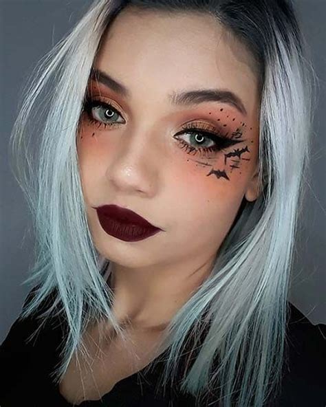 21 Bat Makeup Ideas For Halloween 2020 Stayglam Halloween Makeup