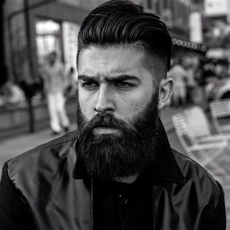 Chris John Millington Full Thick Black Beard And Mustache Beards