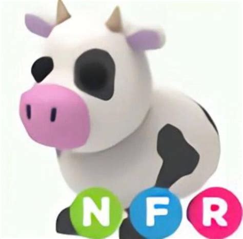 Adopt Me Roblox Neon Cow Fly Ride In 2021 Pet Adoption Certificate