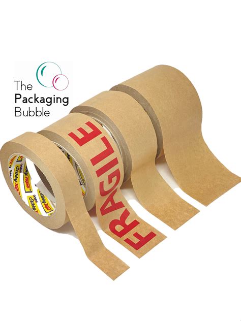 Brown Kraft Paper Packaging Parcel Tape Eco Friendly Etsy