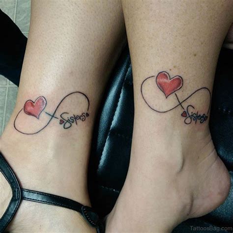 40 Sweet Infinity Tattoos On Ankle Tattoo Designs