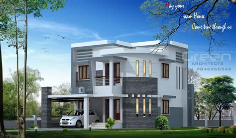 Two Storey Kerala House Designs KeralaHousePlanner