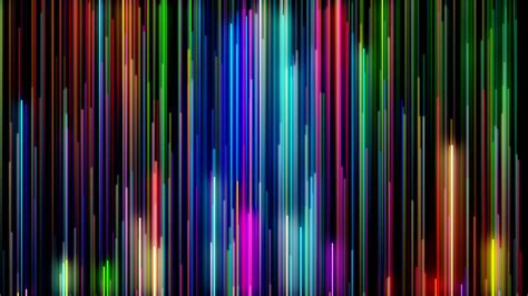 Colorful Neon Bright Lines Going Up Streaks Of Light