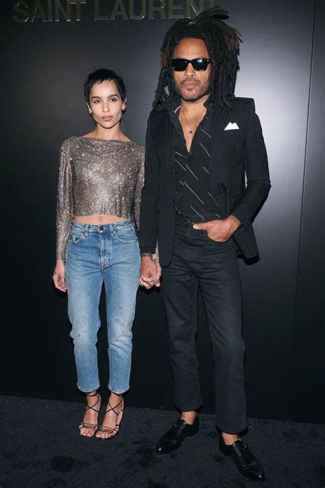 Lenny Kravitz Brings His Signature Rock Star Style To The Grammys In
