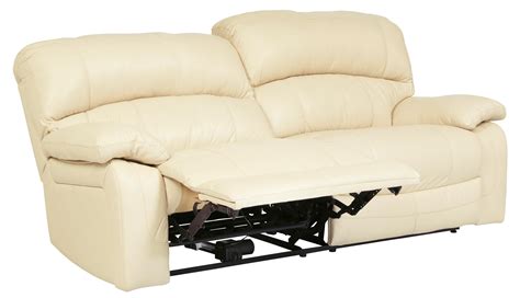 Damacio Cream 2 Seat Power Reclining Sofa From Ashley U9820147