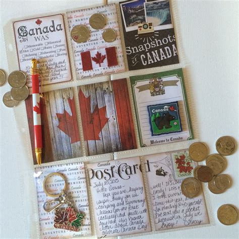 A Canadian Themed Pocket Letter I Created For One Of My American Pen