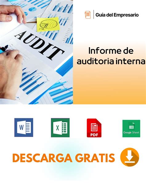 Informe De Auditoria Interna Plantillas Excel Word【 2024